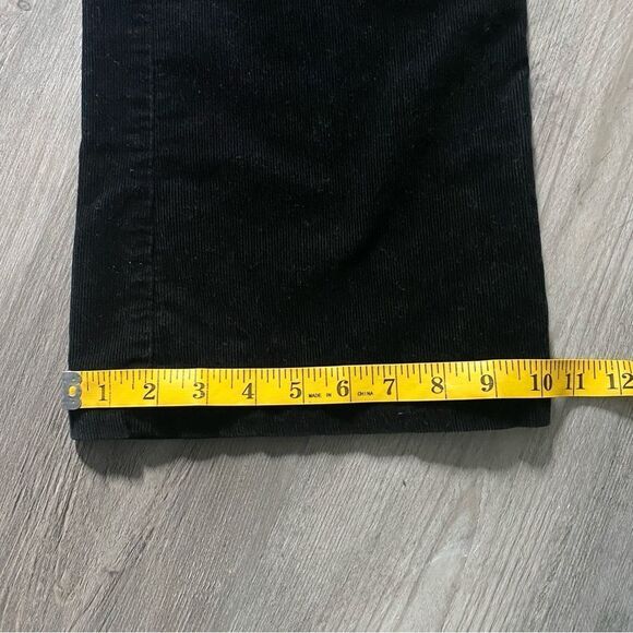 Eddie Bauer Corduroy Pants Black 8 Women’s Casual Comfy Minimalist - Picture 10 of 12